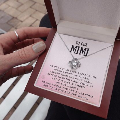 Gift for Mimi | Grandmother Nickname, Grandma, Mother's Day Necklace, Birthday, Get Well, Missing You, Mimi Definition, Christmas, From Family Grandkids  Granddaughter Grandson 1118bK
