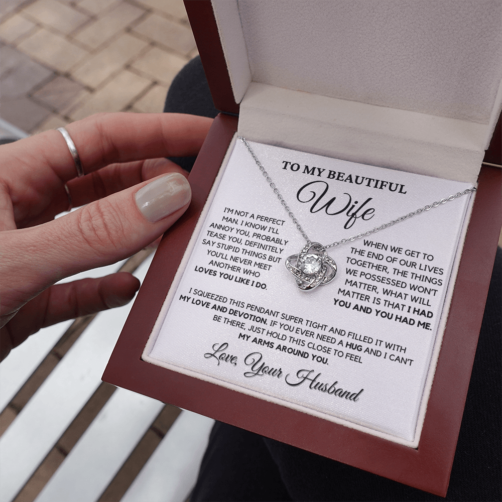 Romantic Gift for Wife - No One Loves You Like I Do