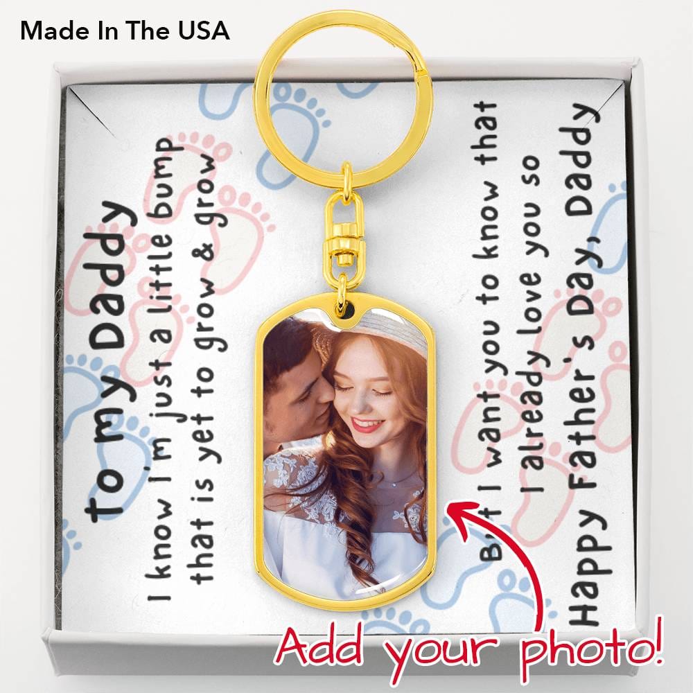 Father's Day - To My Daddy - I Already Love You So Keychain