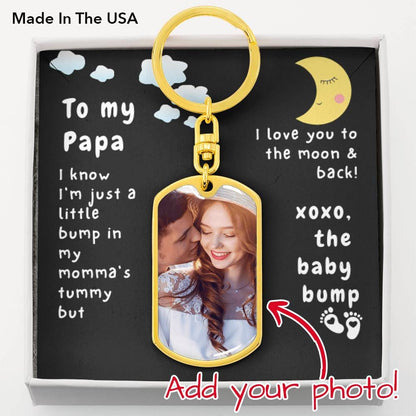 To My Papa - I love you to the moon and back - grandpa father's day